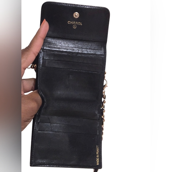 Chanel Black Bifold Caviar leather - Picture 11 of 16